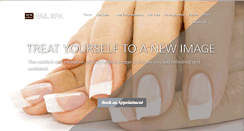 Desktop Screenshot of newimagenailspa.com